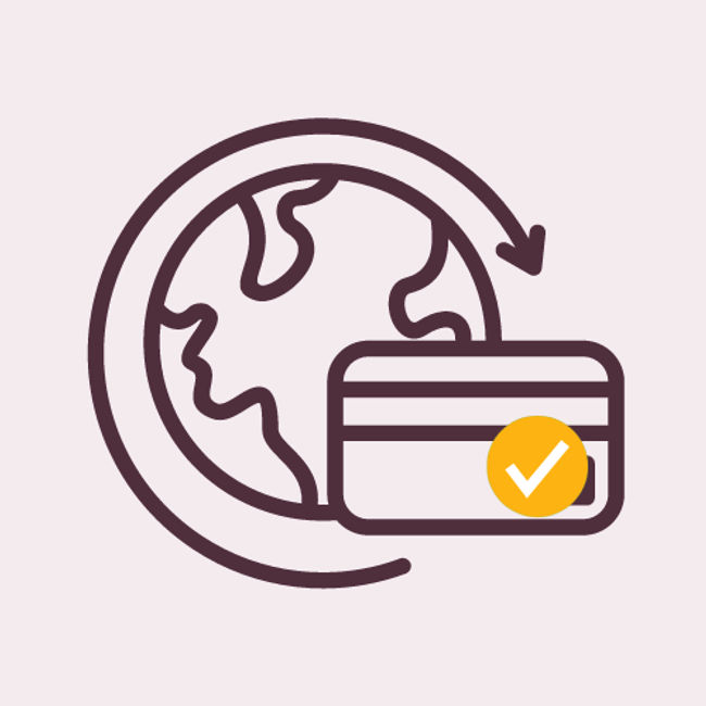 Sending and receiving international payments